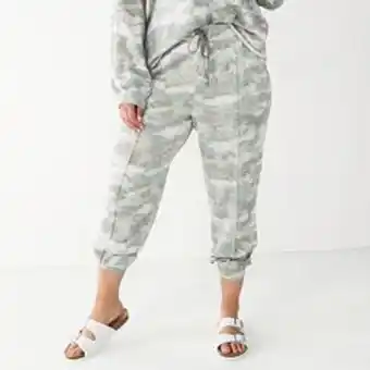 Kohl's Plus size sonoma goods for life® pintuck front jogger pants offer