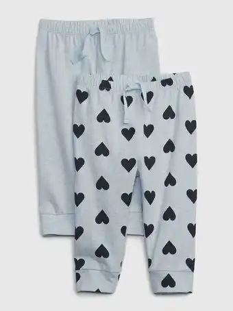 BabyGap Baby 100% organic cotton pull-on pants (2-pack) offer