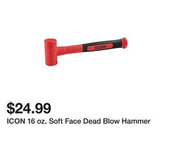 Harbor Freight Tools 16 oz. soft face dead blow hammer offer