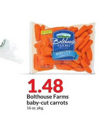 Hy-Vee Bolthouse farms baby-cut carrots offer