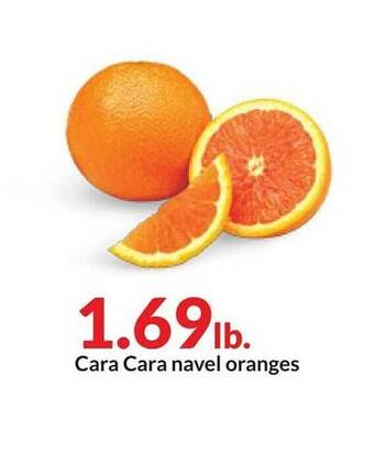 Hy-Vee Cara cara navel oranges offer