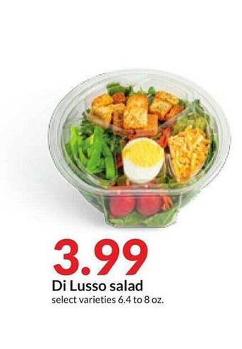 Hy-Vee Di lusso salad offer