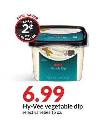 Hy-Vee Hy-vee vegetable dip offer