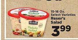 IGA Reser's salad offer