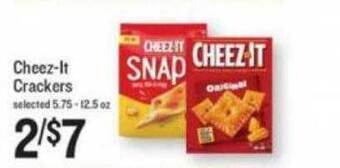 Lowes Foods Cheez-it crackers offer