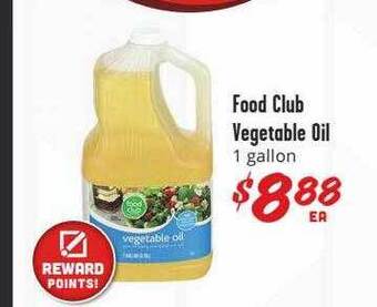 Food club vegetable oil