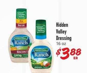 Hidden valley dressing
