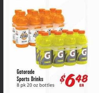 Gatorade sports drinks
