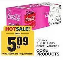 Food Lion Coke products offer