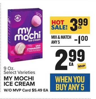 Food Lion My mochi ice cream offer