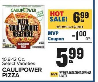 Food Lion Caulipower pizza offer