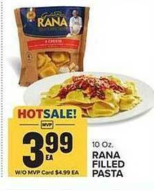 Food Lion Rana filled pasta offer
