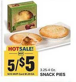 Food Lion Snack pies offer