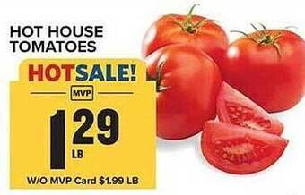 Food Lion Hot house tomatoes offer