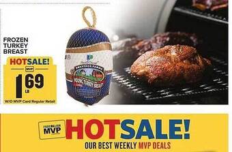 Food Lion Frozen turkey breast offer