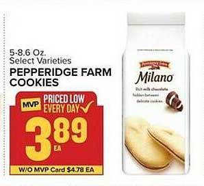 Food Lion Pepperidge farm cookies offer