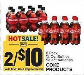 Food Lion Coke products offer