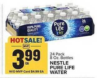 Food Lion Nestle pure life water offer