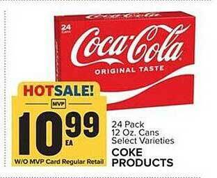 Food Lion Coke products offer