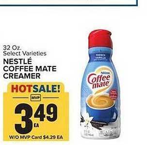 Food Lion Nestlé coffee mate creamer offer