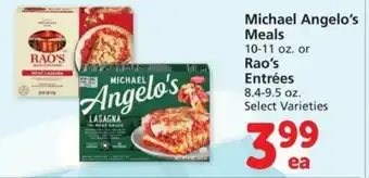 Albertsons Michael Angelo's Meals 10-11 oz offer