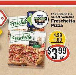 IGA Freschetta pizza offer