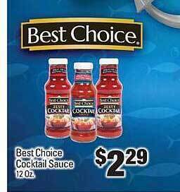 IGA Best choice cocktail sauce offer