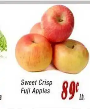 O'briens Market Sweet crisp fuji apples offer