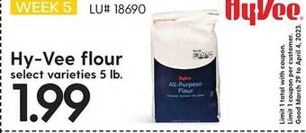 Hy-Vee Hy-vee flour offer