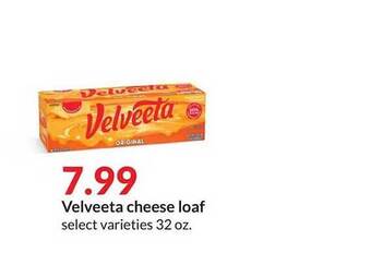 Hy-Vee Velveeta cheese loaf offer