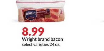 Hy-Vee Wright brand bacon offer
