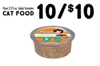 Maceys Paws cat food offer