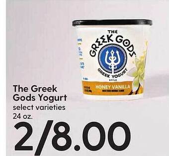 Hy-Vee The greek gods yogurt offer
