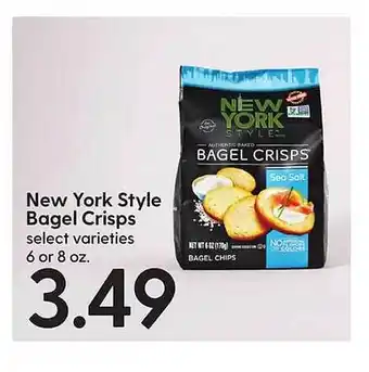 Hy-Vee New york style bagel crisps offer