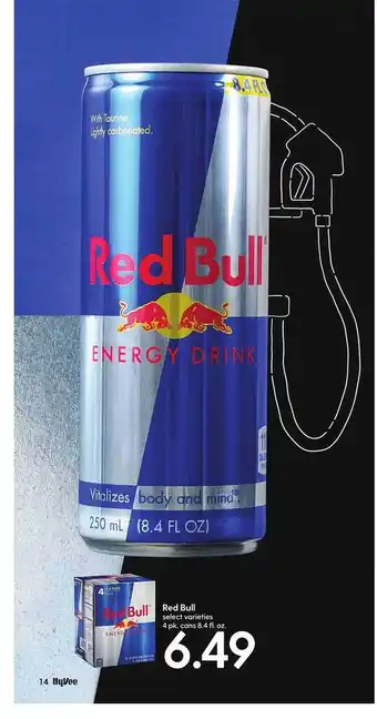 Hy-Vee Red bull offer