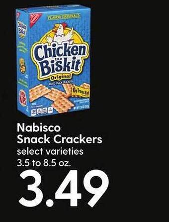 Hy-Vee Nabisco snack crackers offer