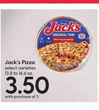 Hy-Vee Jack's pizza offer
