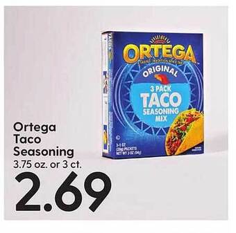Hy-Vee Ortega taco seasoning offer