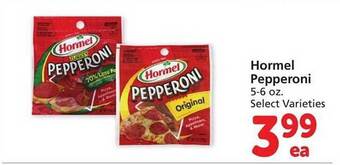 Vons Hormel pepperoni offer
