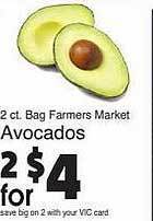 Harris Teeter Bag farmers market avocados offer
