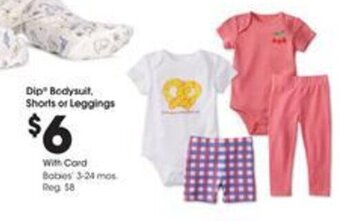 Kroger Dip Bodysuit Shorts or Leggings offer