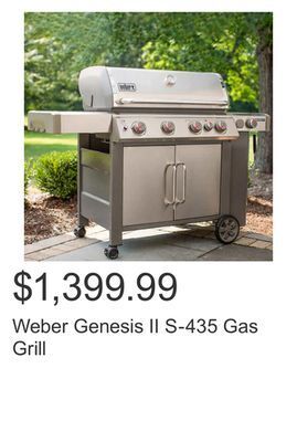 Costco Weber genesis ii s-435 gas grill offer