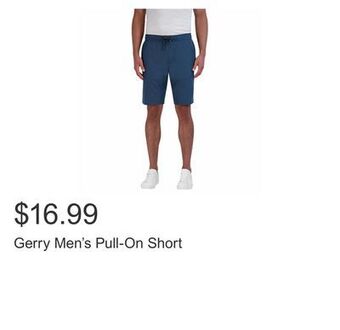 Costco Gerry men's pull-on short offer