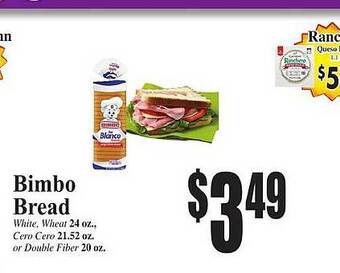 Baja Ranch Bimbo bread offer