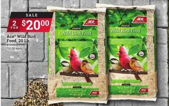 Ace Hardware Ace wild bird food, 20 lb. offer