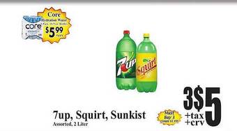 Baja Ranch 7up, squirt, sunkist offer