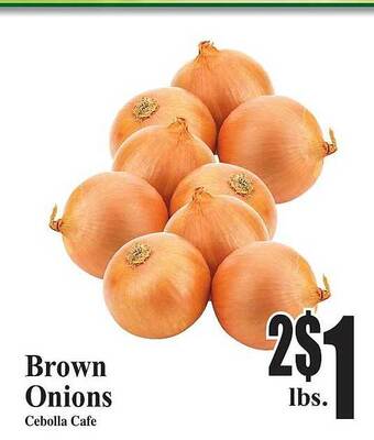 Baja Ranch Brown onions offer