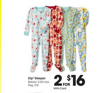 Fred Meyer Dip sleeper offer