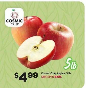 Grocery Outlet Cosmic crisp apples offer