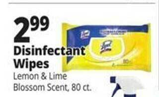 Ocean State Job Lot Disinfectant wipes offer